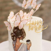 Birthday Cake Butterflies